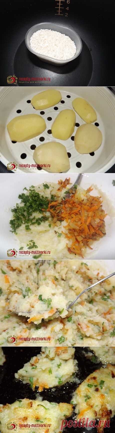 Диетические овощные котлеты в мультиварке - фото рецепт