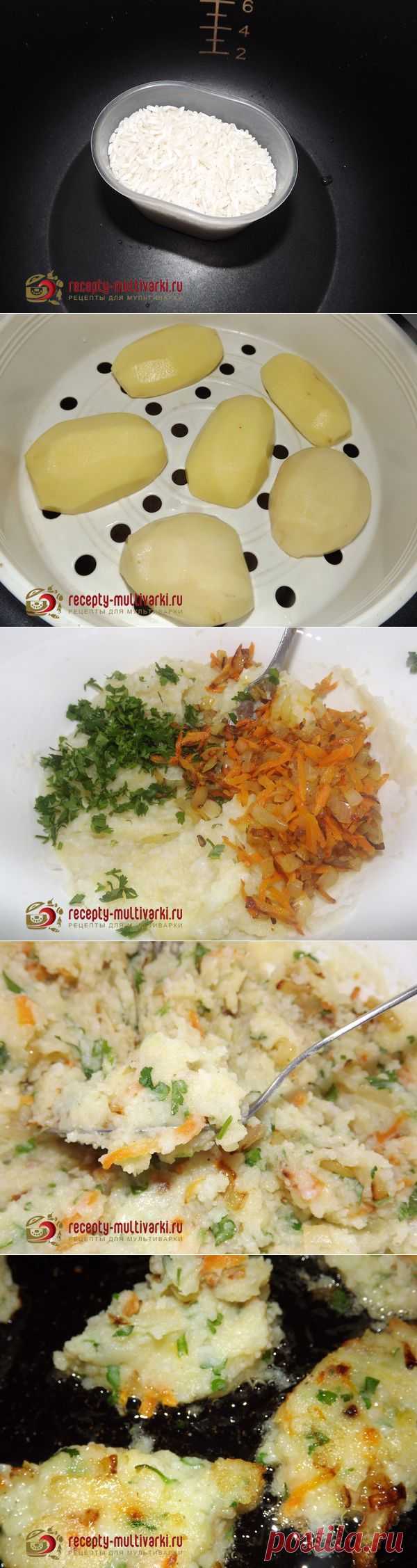 Диетические овощные котлеты в мультиварке - фото рецепт