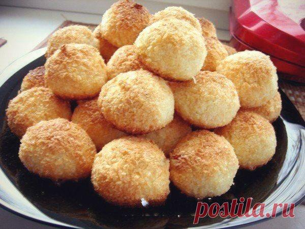 Как приготовить печенье кокосанка - рецепт, ингридиенты и фотографии