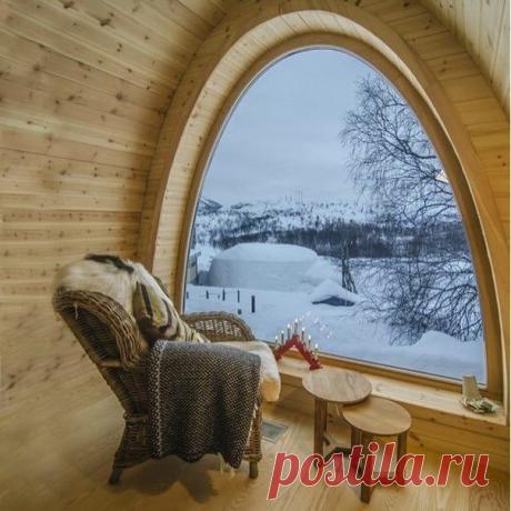 Такие окна и вид нужны каждому, согласны? ❤