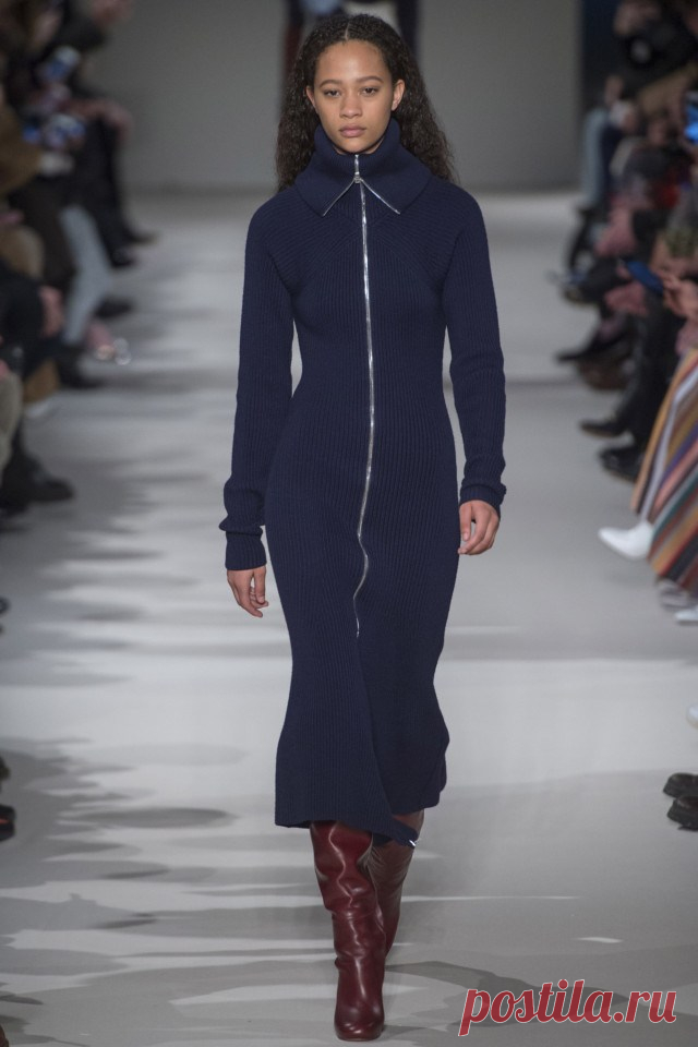 Вязаные тренды сезона осень-зима 2017-2018: оригинальные платья | MsKnitwear.com