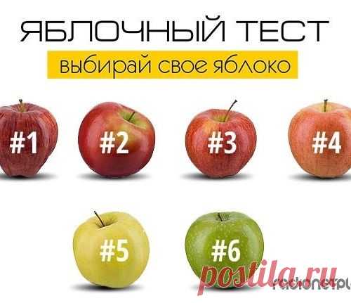 Выбери свое яблоко!