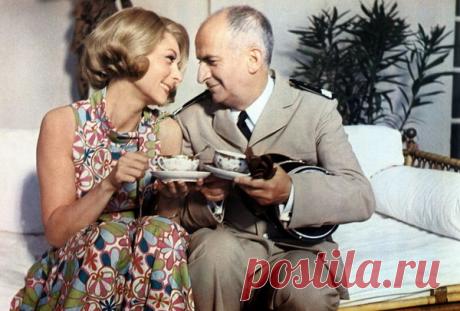 Что связывало Луи де Фюнеса с его «экранной женой» Клод Жансак. – Я Рожден в Советском Союзе !! Фильмы, Мультфильмы времен СССР..., пользователь Тумбина Марина | Группы Мой Мир