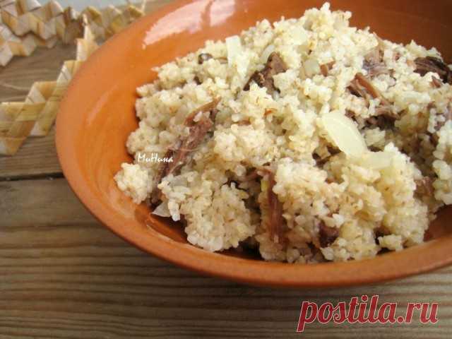 ячневая каша с мясом по рецепту бабушки - я готовлю нормально