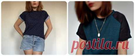 DIY – PATRONNAGE T-SHIRT MANCHES RAGLAN |
