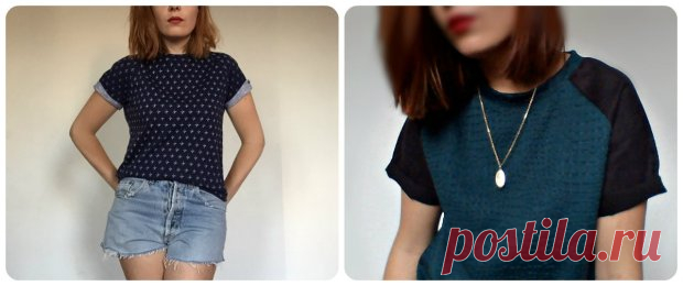 DIY – PATRONNAGE T-SHIRT MANCHES RAGLAN |