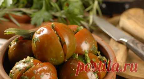 Помидоры по-армянски — отличная закуска! — Вкусные рецепты