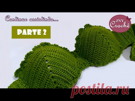 Top/Biquíni de crochê  | P, M e G | Amazona - parte 2 - JNY Crochê