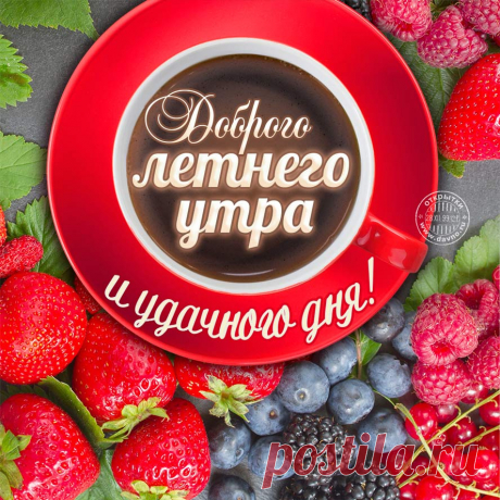 Открытки с добрым утром - скачайте бесплатно на Davno.ru