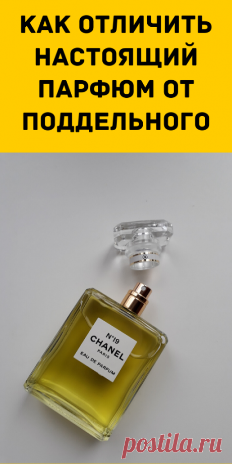 Как отличить настоящий парфюм от поддельного - Образованная Сова