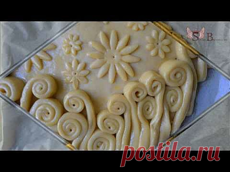 Пирог “Цветочная полянка” (видео + рецепт) | Sugar &amp; Breads in Russia