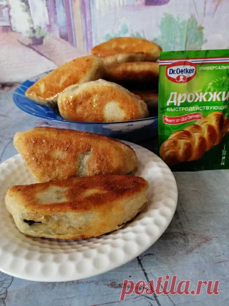 Пирожки с ревенем вкусные: рецепт на сайте Dr.Oetker