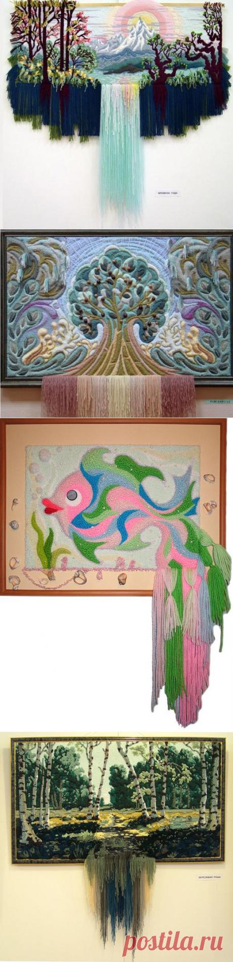 Объемные гобелены в ковровой технике Юрия Овсепяна — Рукоделие