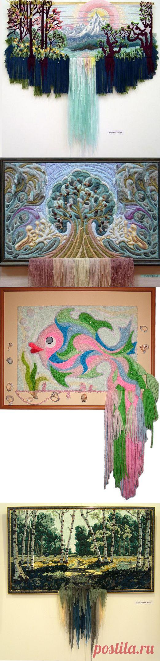 Объемные гобелены в ковровой технике Юрия Овсепяна — Рукоделие