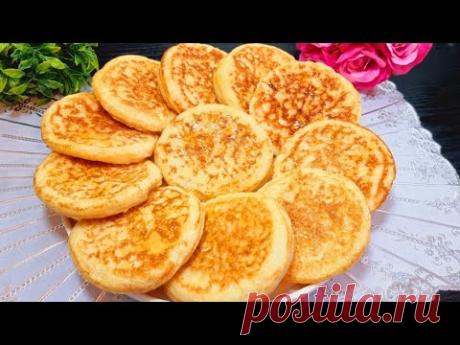 Delicious, easy and cheap breakfast recipe!Without kneading and without Oven!Soft and tasty doughnut