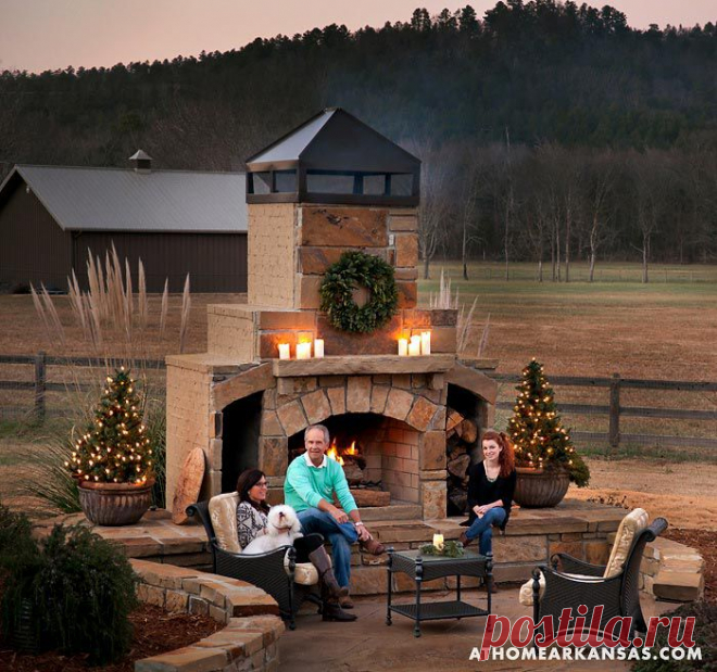 Новогодний интерьер в рустик стиле | Фотографии красивых интерьеров