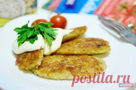 Драники картофельные с овсянкой