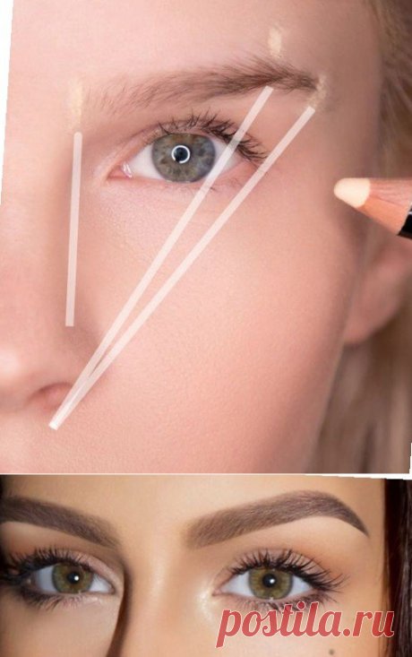 Как самой сделать красивые брови. Учимся пошагово. | модница | Яндекс Дзен