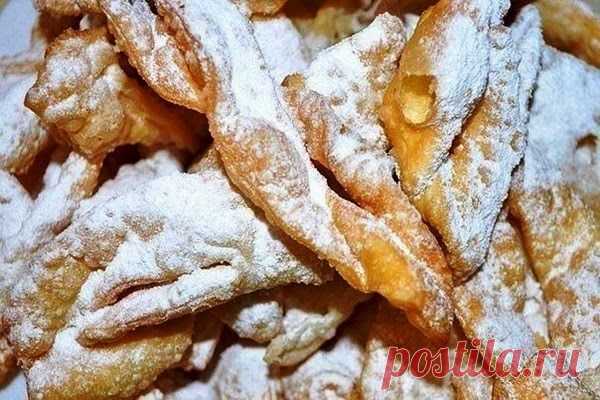 Рецепты Вкусных Домашних Блюд: Воздушный сладкий хворост