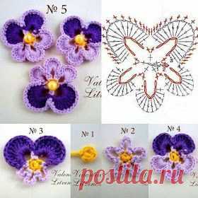 Croche e Pontos: Flores 7/2/18