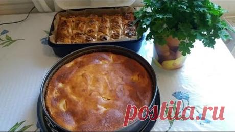 Нежнейшая творожная запеканка.Käse Kuchen ohne Boden.