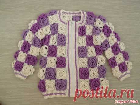 Кофточка "Нежная Кувшинка" - Вяжем вместе он-лайн - Страна Мам