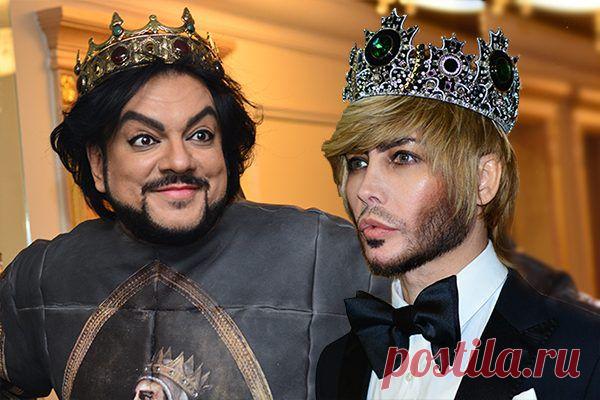 Киркоров и Зверев померились коронами / Шоубиз