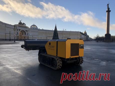 2020 январь. Многофункциональные гусеничные машины SCARP на радиоуправлении из Санкт-Петербурга. На машины можно устанавить: систему, которая гарантированно не позволит машине перевернуться при работе на крутых склонах; дистанционное управление даже из другого города или страны; систему телеметрии, которая позволит собственнику бизнеса в режиме 24/7 контролировать состояние машины