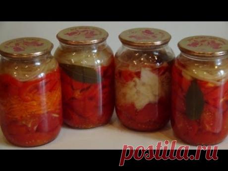 Овощные салаты (заготовки на зиму).