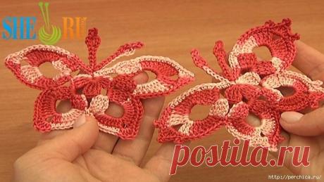КАК СВЯЗАТЬ КРАСИВУЮ БАБОЧКУ - ВИДЕО МАСТЕР-КЛАСС