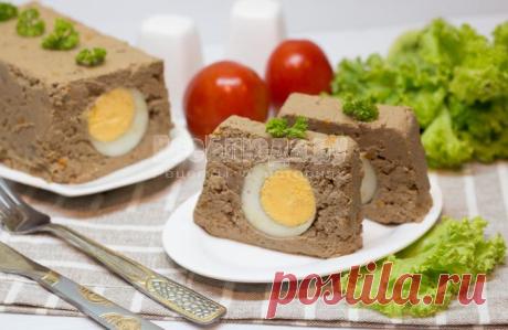 Печеночный паштет с яйцами внутри. Рецепт паштета из куриной печени с пошаговыми фото | Все Блюда