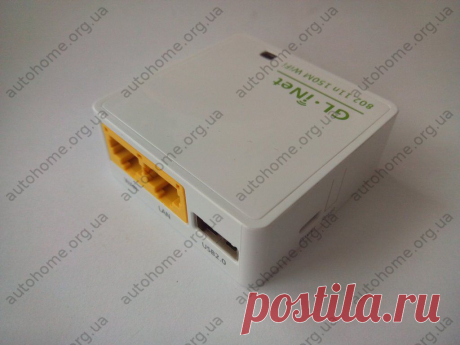 Мини-роутер Gl.iNet 6416A 16M Flesh 64M RAM