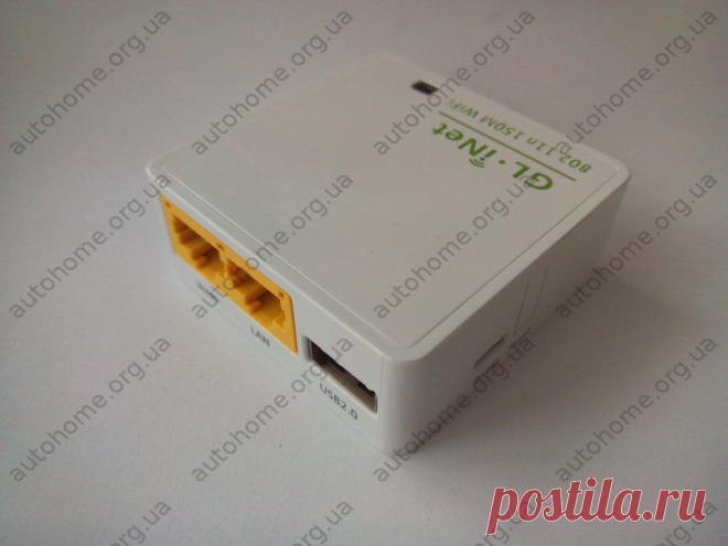 Мини-роутер Gl.iNet 6416A 16M Flesh 64M RAM