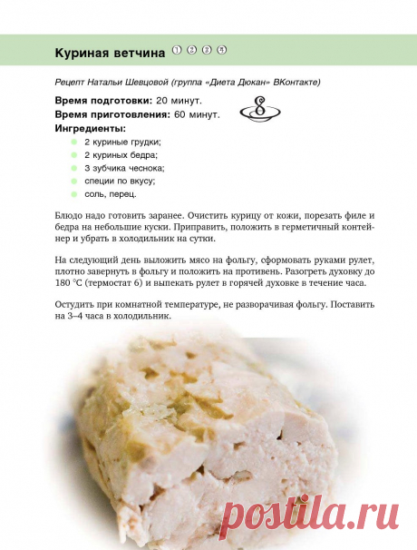 Куриная ветчина