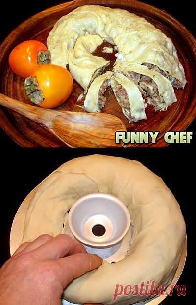 Хунон (мясной рулет на пару)