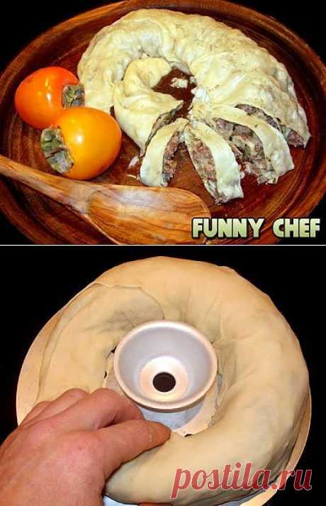Хунон (мясной рулет на пару)