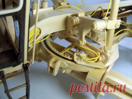 Модель грейдера из дерева | | Для тех, кто любит работать с деревом