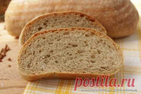 Хлеб с гречневой мукой • Хлебобулочные изделия