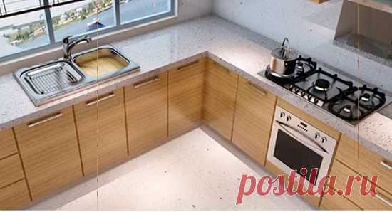 Совмещение столешницы с подоконником — Роскошь и уют