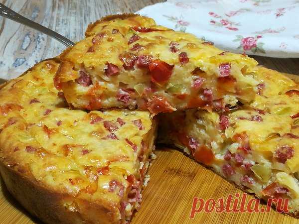 Пирог-пицца | Вкуснейшая кухня | Яндекс Дзен