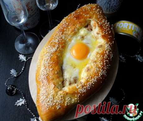А-ля хачапури с тунцом Кулинарный рецепт