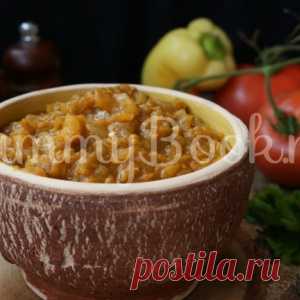Икра из зелёных помидоров
