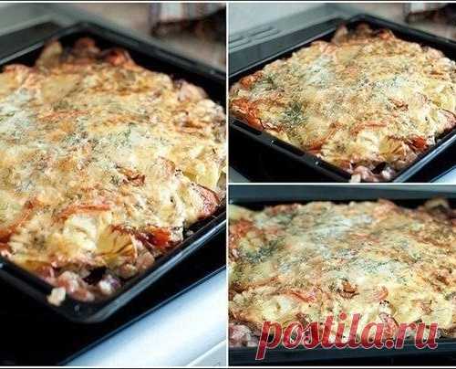 Мясо "под шубой"
