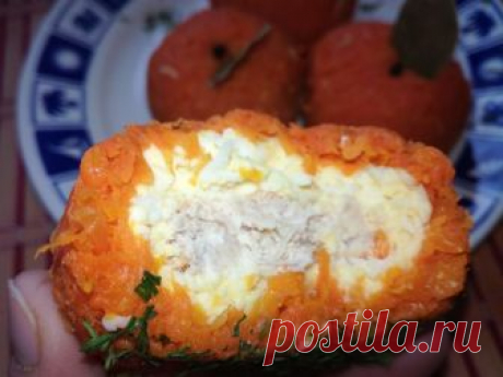 Закуска мандаринки рецепт с курицей  Не знаете как разнообразить свое повседневное меню для похудения? Хочется вкусно кушать и при этом худеть? У меня есть для вас оригинальный рецепт. Закуска «Мандаринки», рецепт с начинкой из курицы украсит не только любой праздничный стол, но станет отличным решением для правильного перекуса в течение всего дня.