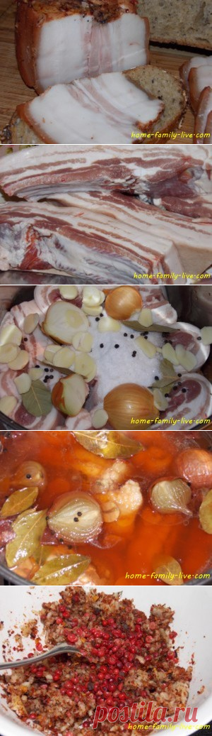 Грудинка в луковой шелухе/Сайт с пошаговыми рецептами с фото для тех кто любит готовить