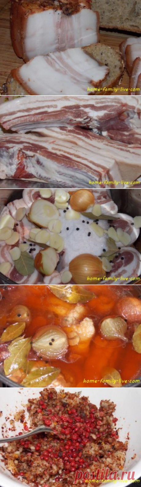 Грудинка в луковой шелухе/Сайт с пошаговыми рецептами с фото для тех кто любит готовить