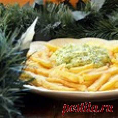 Острый сырный соус к картофелю фри - кулинарный рецепт