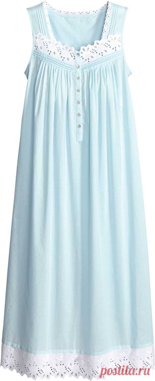 Пин содержит это изображение: Eileen West Turquoise Sea Glass Nightgown