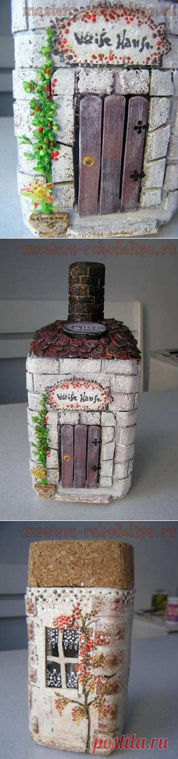 Декорирование предметов пробковой подложкой