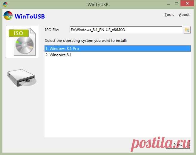 WinToUSB — новая утилита для запуска Windows с USB-носителей | Белые окошки